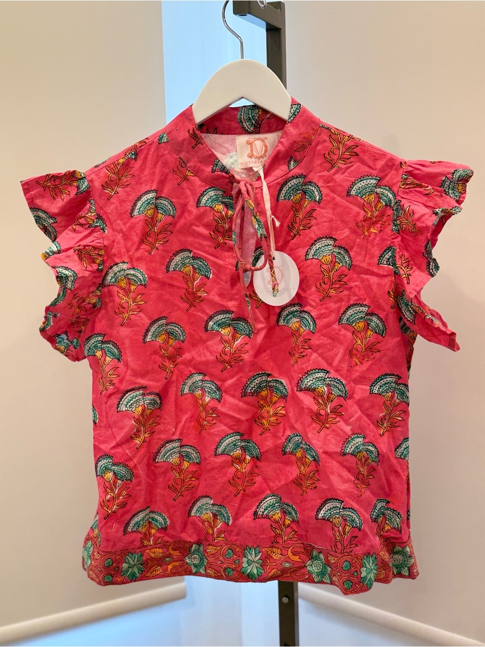 Victoria Dunn Sadie Blouse - Blooming Dahlia